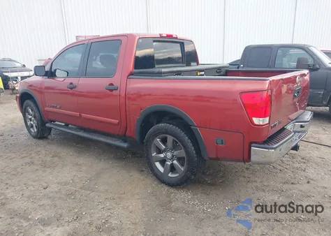 2015 Nissan Titan Sv из США, поврежденный, VIN 1N6BA0EDXFN515016